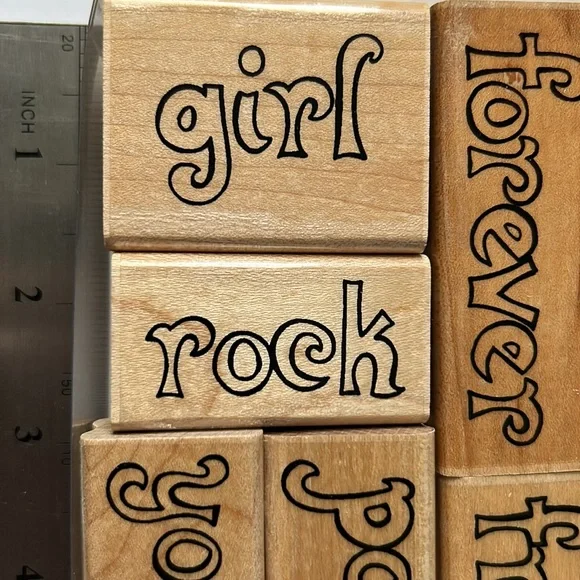 Girl Power S751 stamp set - Picture 4 of 8